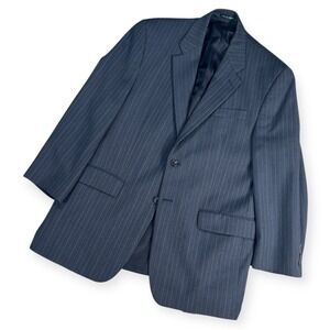 Ralph Lauren Men's Charcoal Wool Blend Blazer Suit Jacket Size 44R